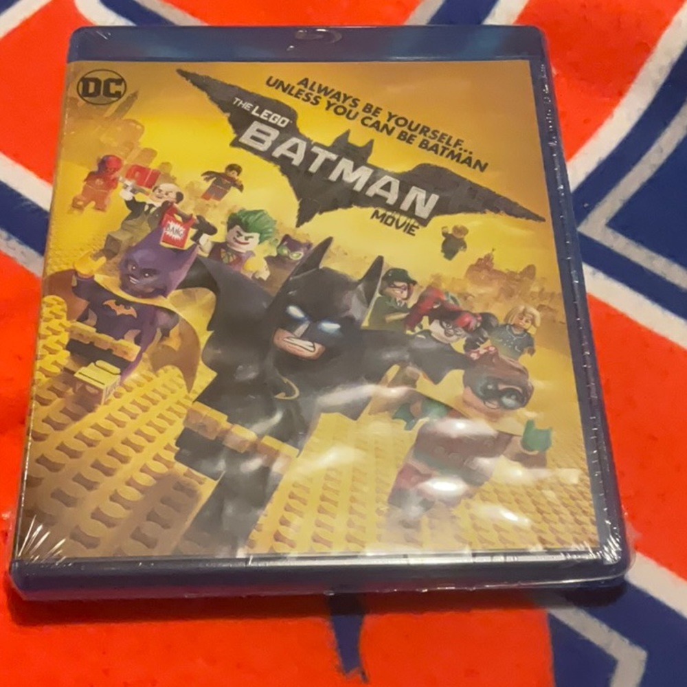 The Lego Batman Movie BluRay Disk, NWT